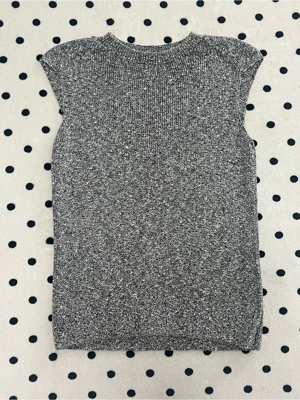 M.M. LaFleur Marled Bouclé Knit Top Size XS